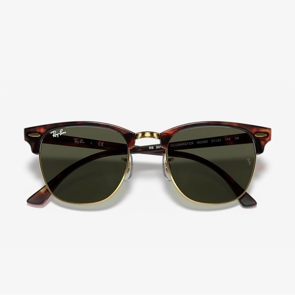 Authentic Ray-Ban Clubmaster - Tortoise (brown) - New✨ Unisex - Picture 13 of 13
